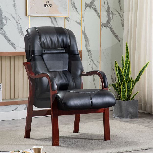 Picture of Archer Fireside Chair - Black