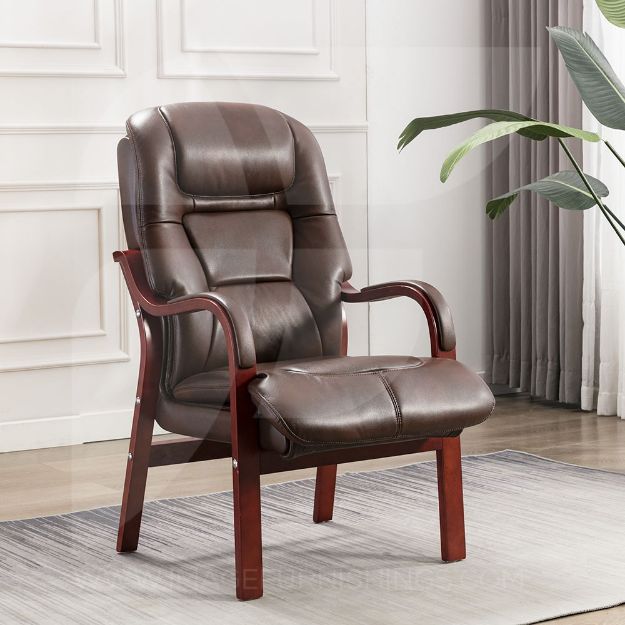 Picture of Archer Fireside Chair - Tan