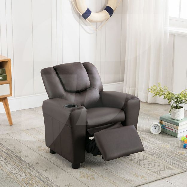 Picture of Kid's Recliner Chocolate