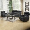 Picture of Merrion Black - 3 Seater