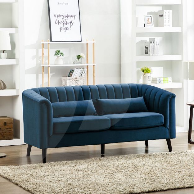 Picture of Meabh Midnight Blue - 3 Seater
