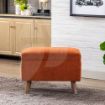 Picture of Nina Storage Footstool - Rust