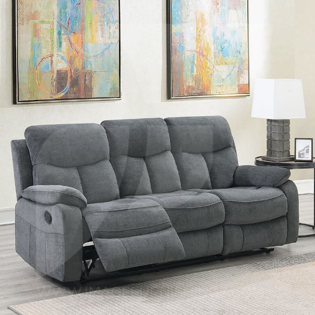 Picture of Farah 3 Seater - Dark Grey
