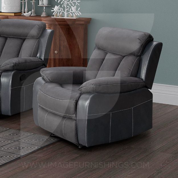 Picture of Merrion Two Tone Slate - 1 Seater