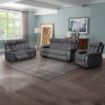 Picture of Merrion Two Tone Slate - 1 Seater