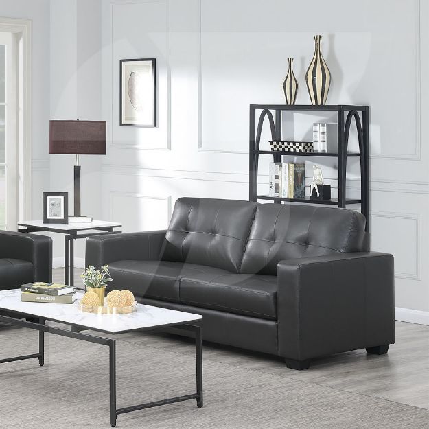Picture of Rose 3 Seater - Black