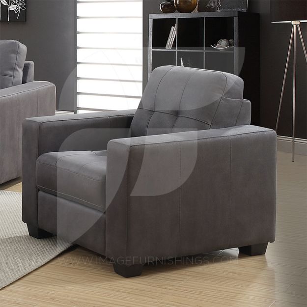 Picture of Rose 1 Seater  Dark Grey