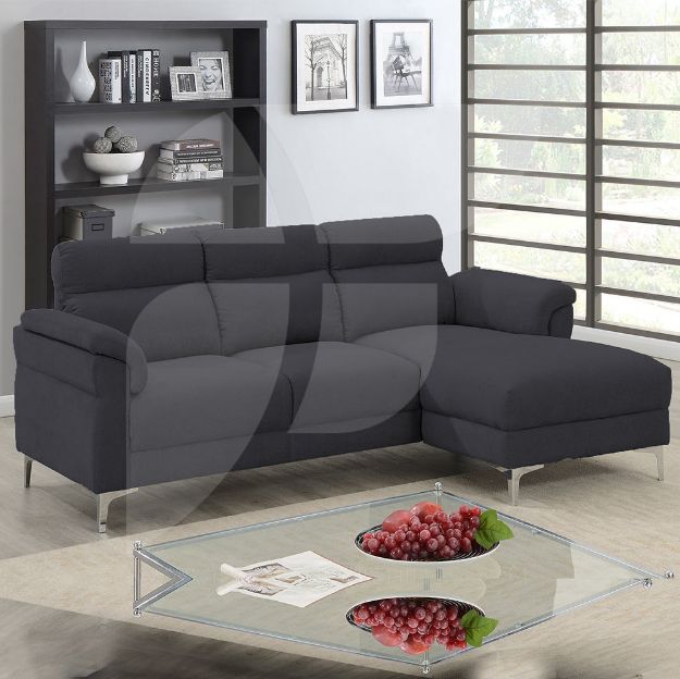 Picture of ROXY DARK GREY  CHAISE RHF