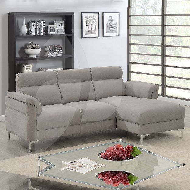 Picture of ROXY LIGHT GREY CHAISE RHF