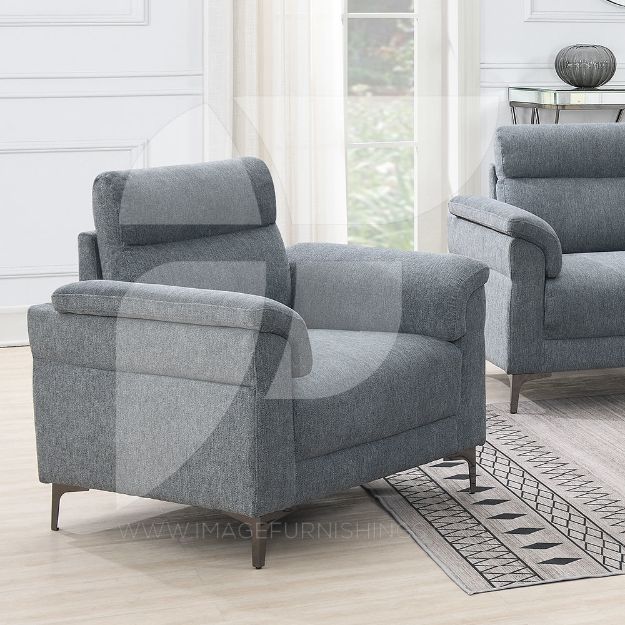 Picture of Roxy Light Grey - 1 Seater