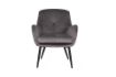 Picture of Callie Accent Chair - Viola Aluminium