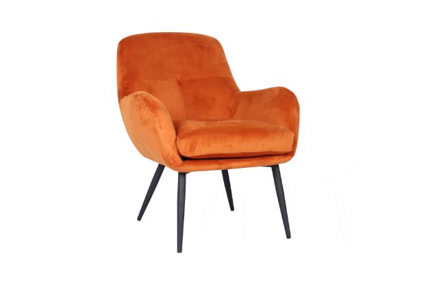 Picture of Callie Accent Chair - Viola Harvest Pumpkin