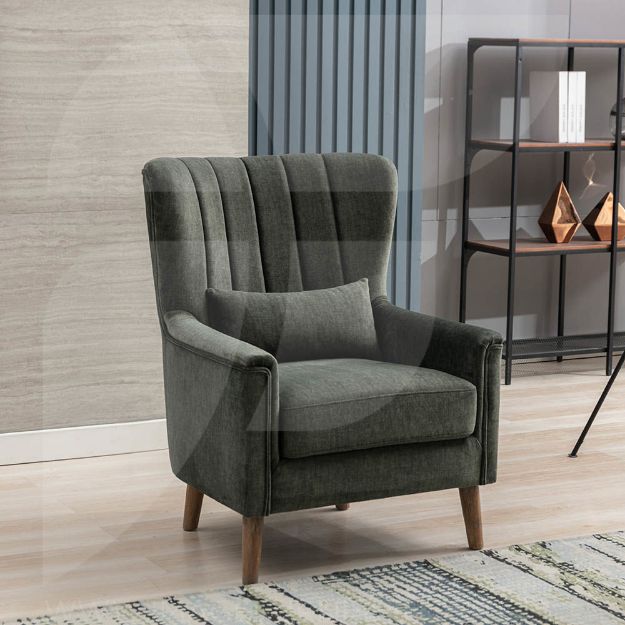 Image Furnishings. Charlotte Armchair Winter Moss