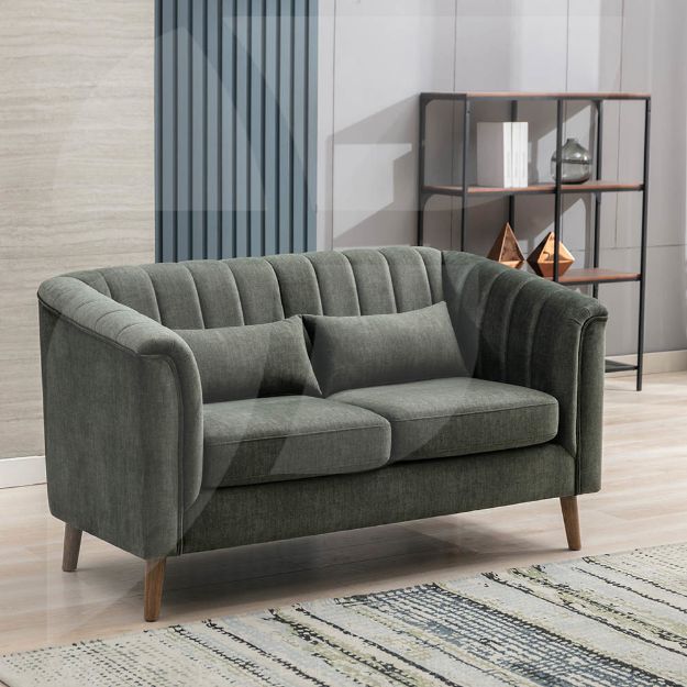 Picture of Charlotte Loveseat Winter Moss