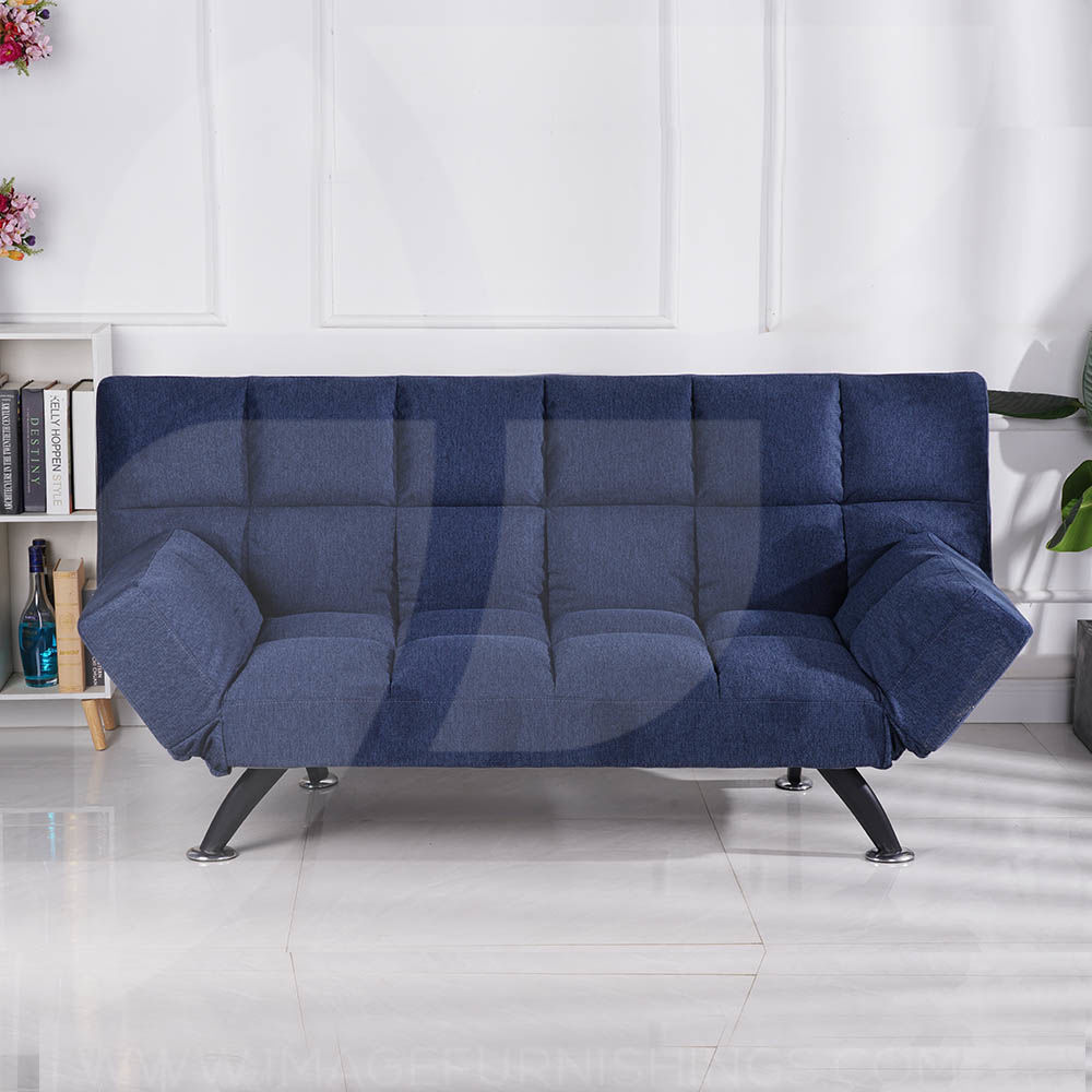 Image Furnishings. Boston Sofa Bed Denim Blue