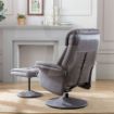 Picture of Kenmare Chair & Footstool - Anchor