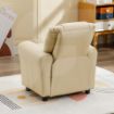 Picture of Kids Recliner w. Cupholder - Beige