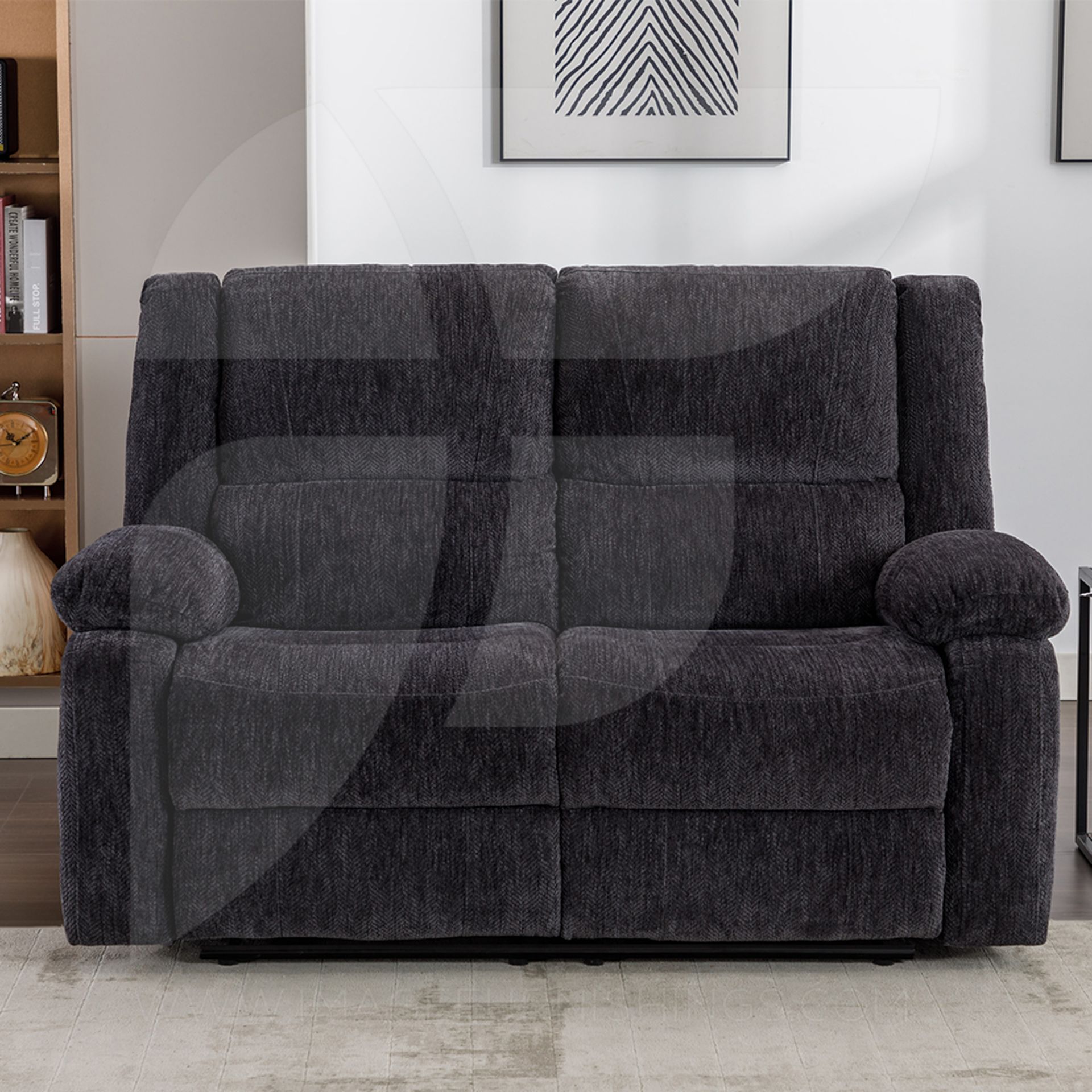 Image Furnishings. Perth 2R Charcoal