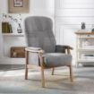 Picture of Brandon Arm Chair - Herbert Grey 