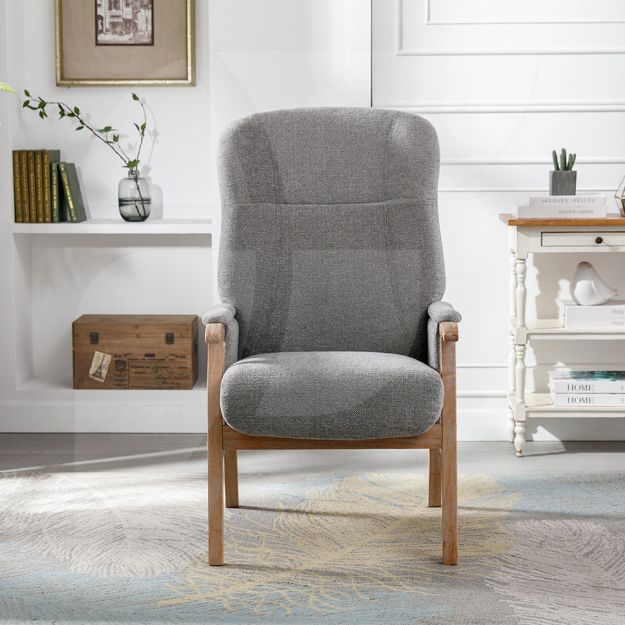 Picture of Brandon Arm Chair - Herbert Grey 