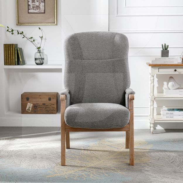 Picture of Brandon Arm Chair - Herbert Grey 