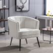 Picture of Wendy Tub Chair Cream Boucle 