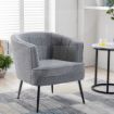 Picture of Wendy Tub Chair Grey Boucle