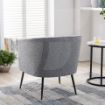 Picture of Wendy Tub Chair Grey Boucle