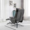 Picture of Orson Recliner Chair & Ottoman Leroy Grey 