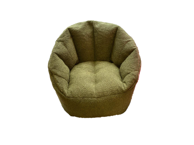 Picture of Snug Milano Bean Chair Boucle - Dark Green 