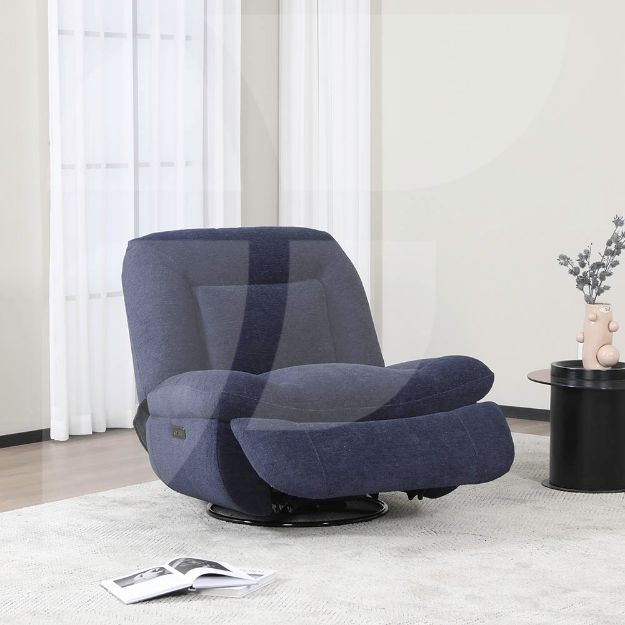 Picture of Ebba Reclining Chair Indigo 