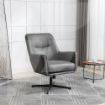 Picture of Felicia Swivel Chair Charcoal