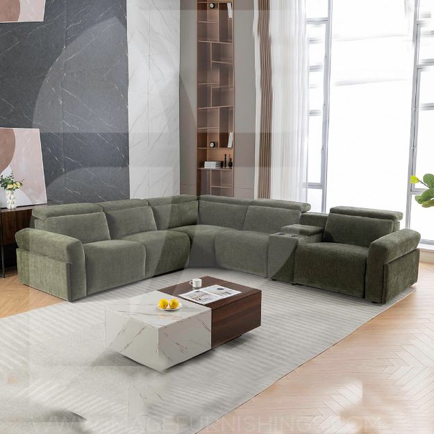 Picture of Rush Sectional Olive 