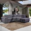 Picture of Positano LHF Sofabed Grey 
