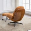 Picture of Clark Leisure Chair w/ Footstool - Gold