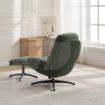 Picture of Clark Leisure Chair w/ Footstool - Winter Moss 