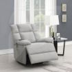 Picture of Halton 1 Seater Lift and Rise + Massage Chair - Light Grey