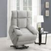 Picture of Halton 1 Seater Lift and Rise + Massage Chair - Light Grey
