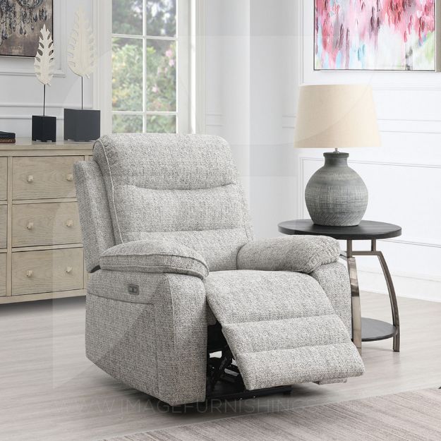Picture of Bromley 1 Seater Chair - Light Grey