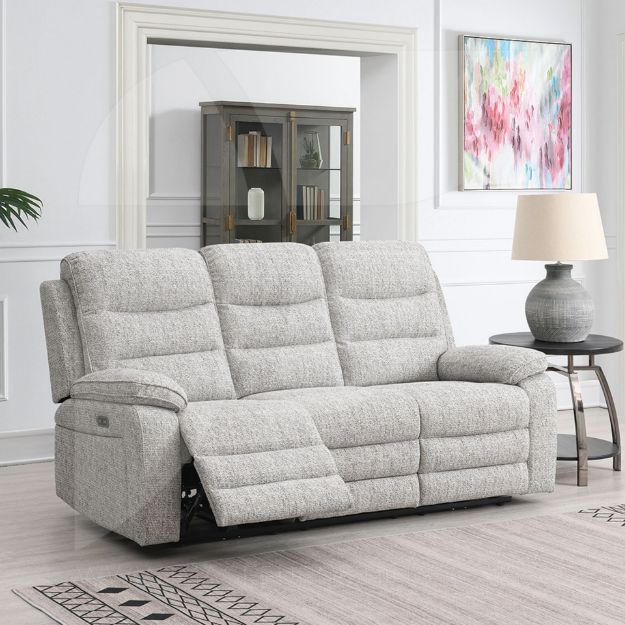 Picture of Bromley 3 Seater Sofa - Light Grey