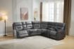 Picture of Rowan Sectional (LAF+CON+ARM+WED+ARM+CON+RAF) - Grey