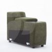Picture of Rush Console w/ Tray & Hidden Wireless Charger - Olive 
