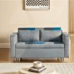 Picture of Aspen Sofa Bed - Teal/Grey
