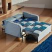 Picture of Aspen Sofa Bed - Teal/Grey