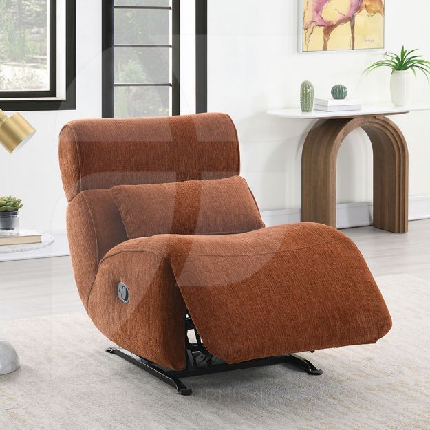 Picture of Avebury Manual Recliner Rocker - Deep Terra