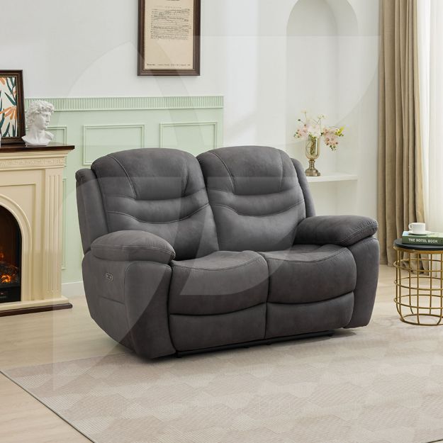 Picture of Bremen 2 Seater Loveseat - Gunmetal 