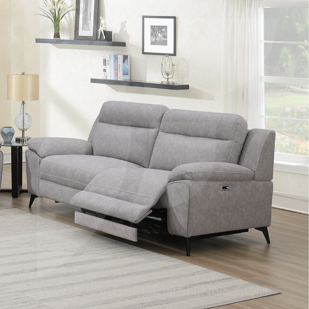 Picture of Alora 3 Seater Sofa Electric Recliner USB 