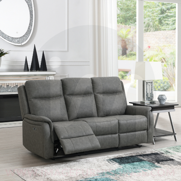 Picture of Logan 3P Sofa - Stone Grey