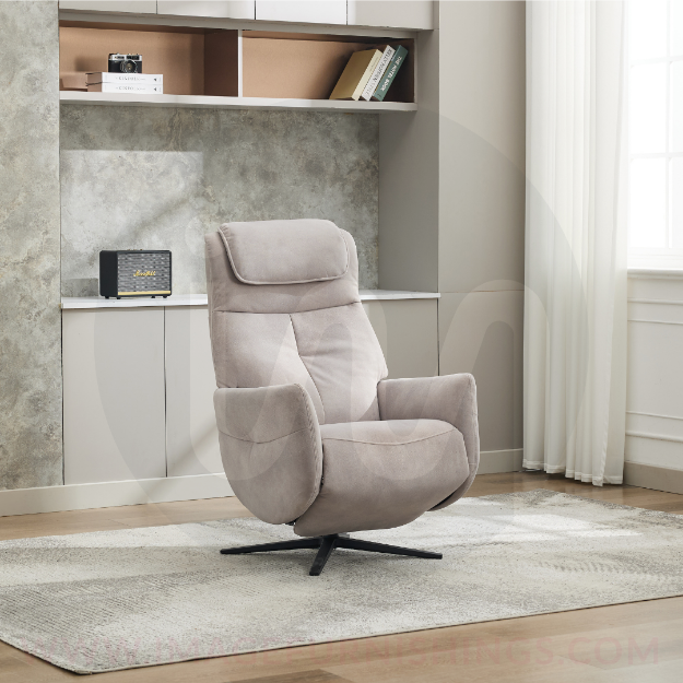 Picture of Rowden 1P Swivel Chair - Oyster