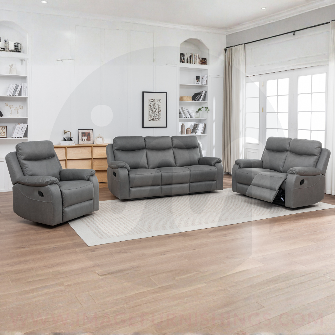 Image Furnishings. Corvan 2R Loveseat - Charcoal